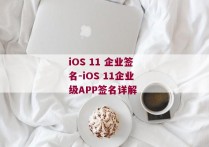 iOS 11 企业签名-iOS 11企业级APP签名详解 