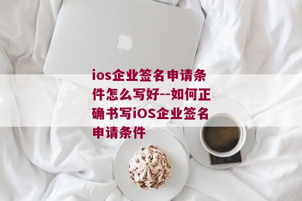 ios企业签名申请条件怎么写好--如何正确书写iOS企业签名申请条件