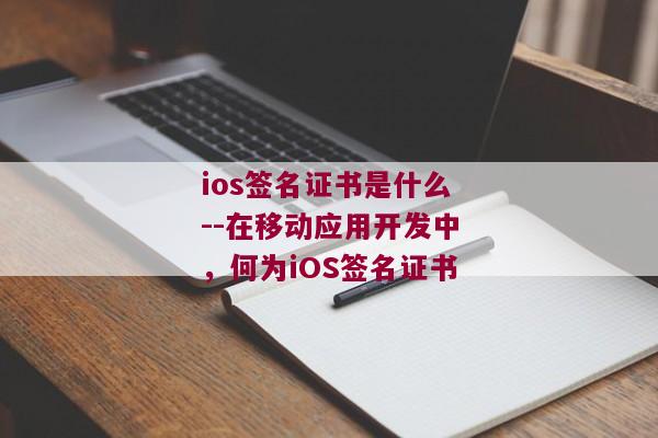 ios签名证书是什么--在移动应用开发中，何为iOS签名证书