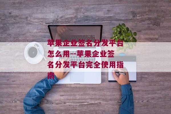 苹果企业签名分发平台怎么用--苹果企业签名分发平台完全使用指南