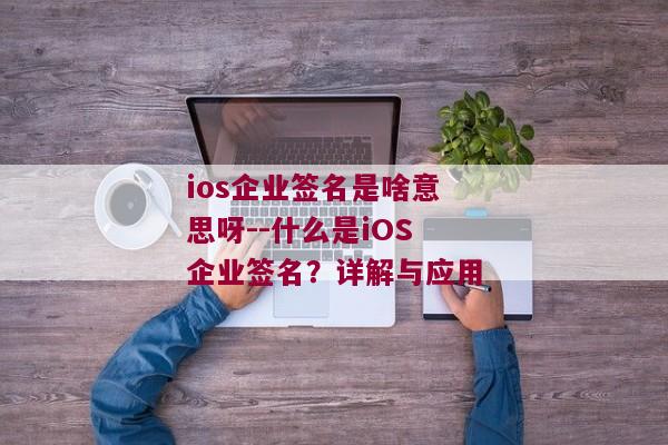 ios企业签名是啥意思呀--什么是iOS企业签名？详解与应用