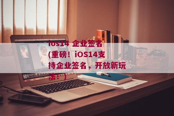 ios14 企业签名(重磅！iOS14支持企业签名，开放新玩法！)
