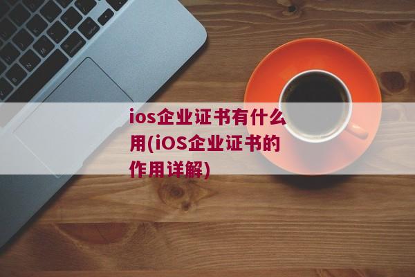 ios企业证书有什么用(iOS企业证书的作用详解)