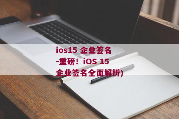 ios15 企业签名-重磅！iOS 15企业签名全面解析)