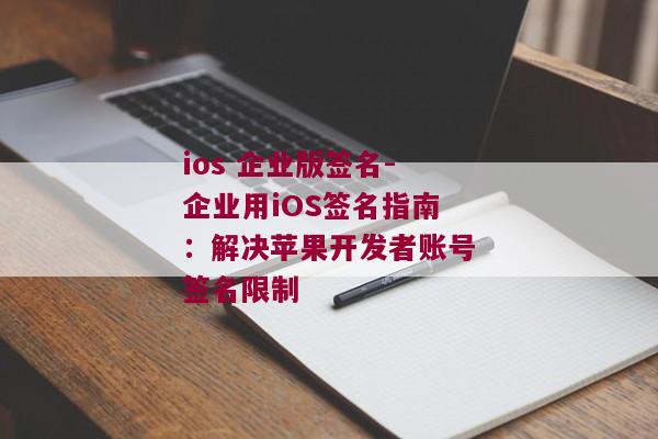 ios 企业版签名-企业用iOS签名指南：解决苹果开发者账号签名限制 