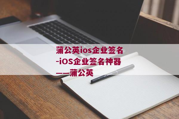 蒲公英ios企业签名-iOS企业签名神器——蒲公英 