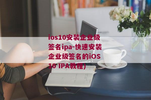 ios10安装企业级签名ipa-快速安装企业级签名的iOS 10 IPA教程)