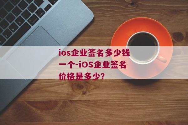 ios企业签名多少钱一个-iOS企业签名价格是多少？