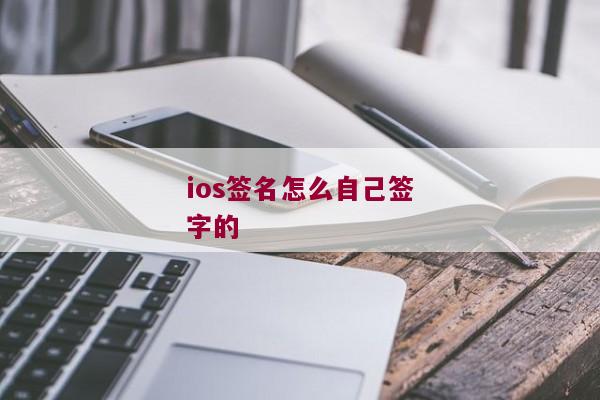 ios签名怎么自己签字的