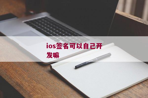 ios签名可以自己开发嘛